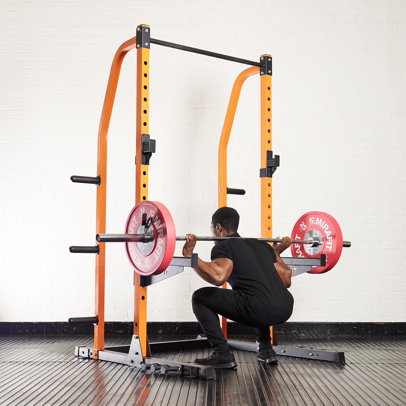 Mirafit 300kg 2" Olympic Barbell Weight Bar Bench Press/Dead Lift